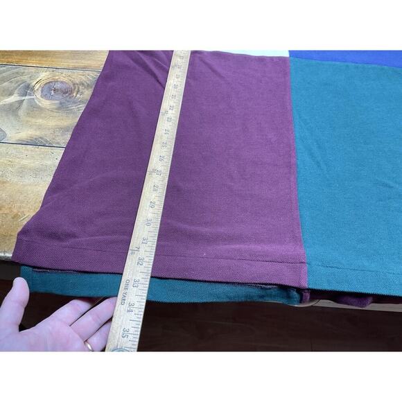 Polo Ralph Lauren Polo Shirt Gold Big Pony Men XLT Big & Tall Color Block - Picture 6 of 9